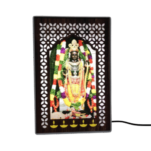 Shri Ram Lalla LED Light Frame