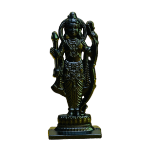 Standing Shri Ram Idol (Black Finish)